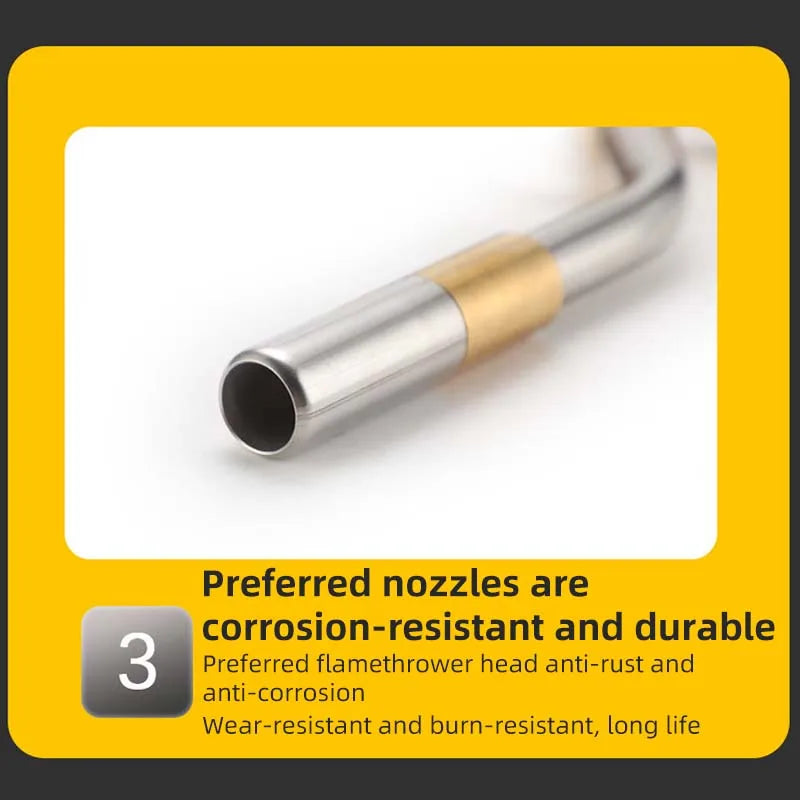 Mapp tochas de soldagem a gás propano tocha de soldagem brasagem ferramenta de encanamento churrasco cozinhar diy queimador de gás ts8000