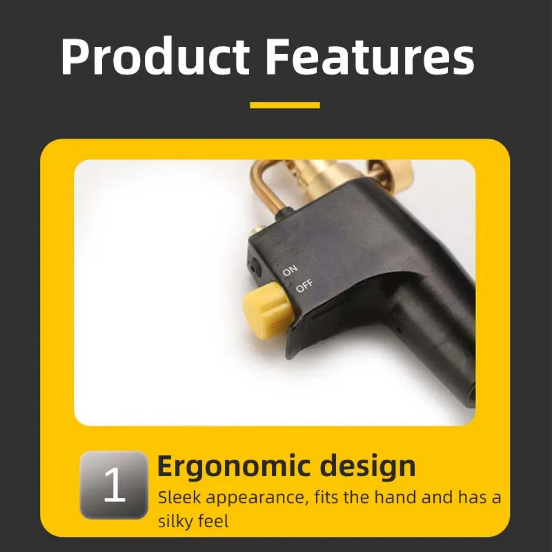 Mapp tochas de soldagem a gás propano tocha de soldagem brasagem ferramenta de encanamento churrasco cozinhar diy queimador de gás ts8000