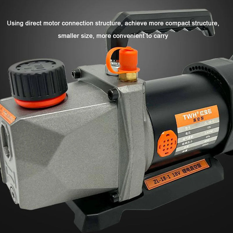 Kkmoon-bomba de vácuo sem escova, entrada de ar, refrigeração, cobre, carro, lítio, bombas de vácuo para makita, bateria de 18v