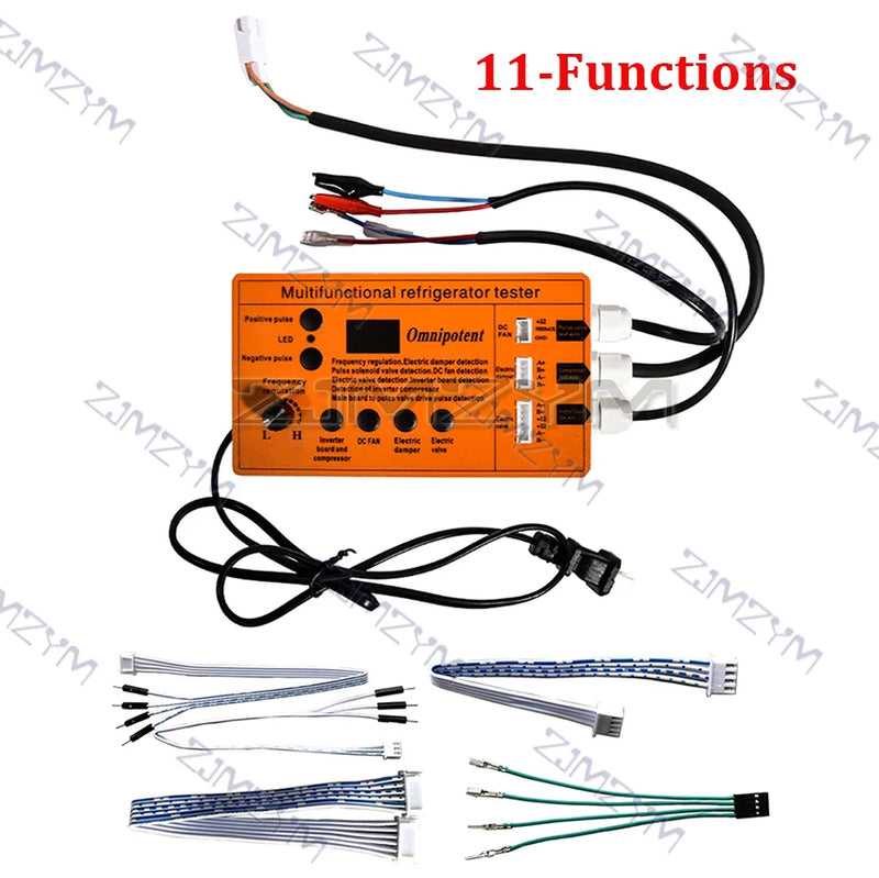 Refrigerator Inverter Board Compressor Solenoid Valve Fan Air Door Electric Valve Tester Fault Tool English Version