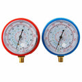 R22 R404A R134A R410A Air Conditioner Pressure Gauge Set, 2PCS Low High Pressure Meters, Reliable and Long lasting