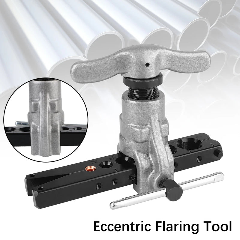 Ferramenta de alargamento de tubo de cobre, ferramenta de alargamento de tubo de cobre, expansor de tubo excêntrico, ferramenta de manutenção, refrigeração