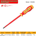 WYNN'S 1000V VDE Insulated Screwdriver Set Phillips Slotted Screw Driver Set Household Magnetic Tip Electrician Repair Hand Tool