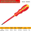 WYNN'S 1000V VDE Insulated Screwdriver Set Phillips Slotted Screw Driver Set Household Magnetic Tip Electrician Repair Hand Tool