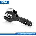 Cortador de tubo de catraca de 8-29mm, ferramenta de corte doméstico, cortador de tubo de cobre, cortador de tubo de alumínio, cortador de tubo de PVC, ferramenta de rebarbação opcional